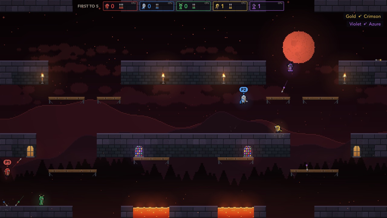 The Lava Forge arena